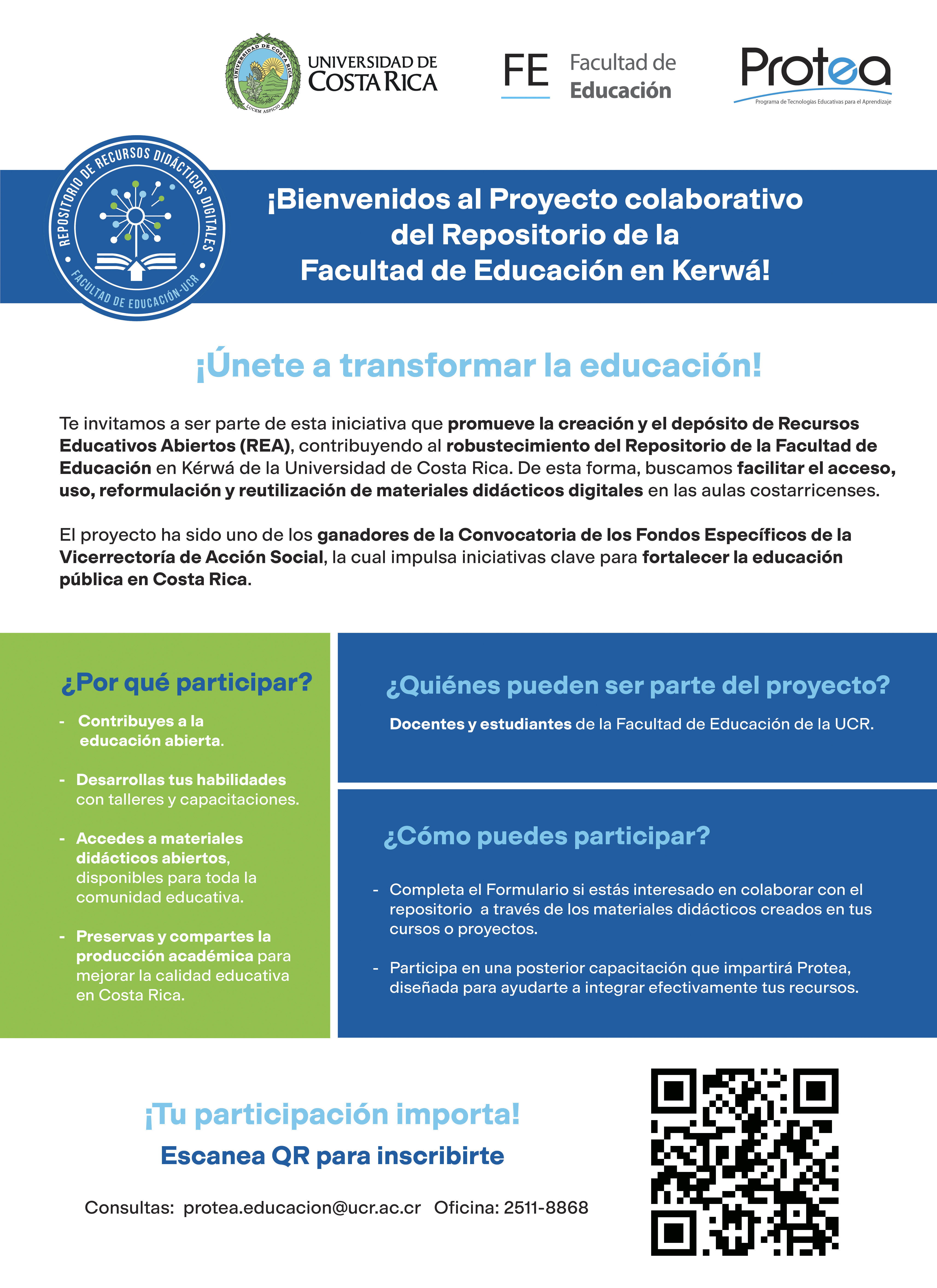 Repositorio de Recursos Didácticos Digitales de la Facultad de Educación UCR