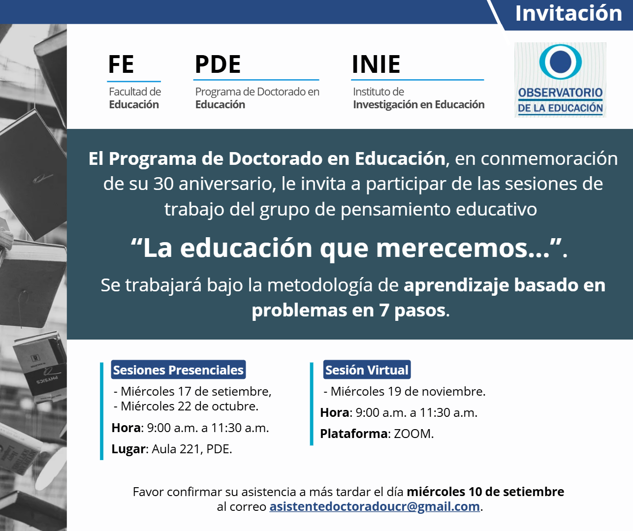 Grupo de Pensamiento Educativo: “La educación que merecemos…”