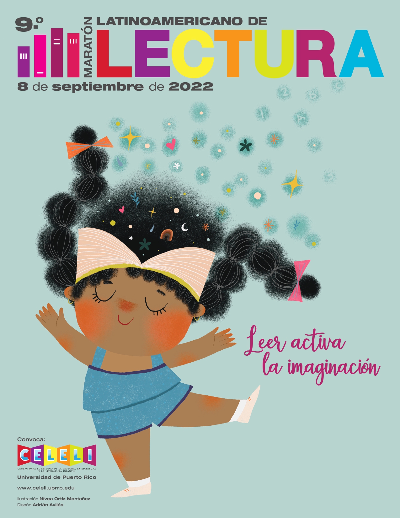 Active su imaginación y participe en el 9° Maratón Latinoamericano de Lectura