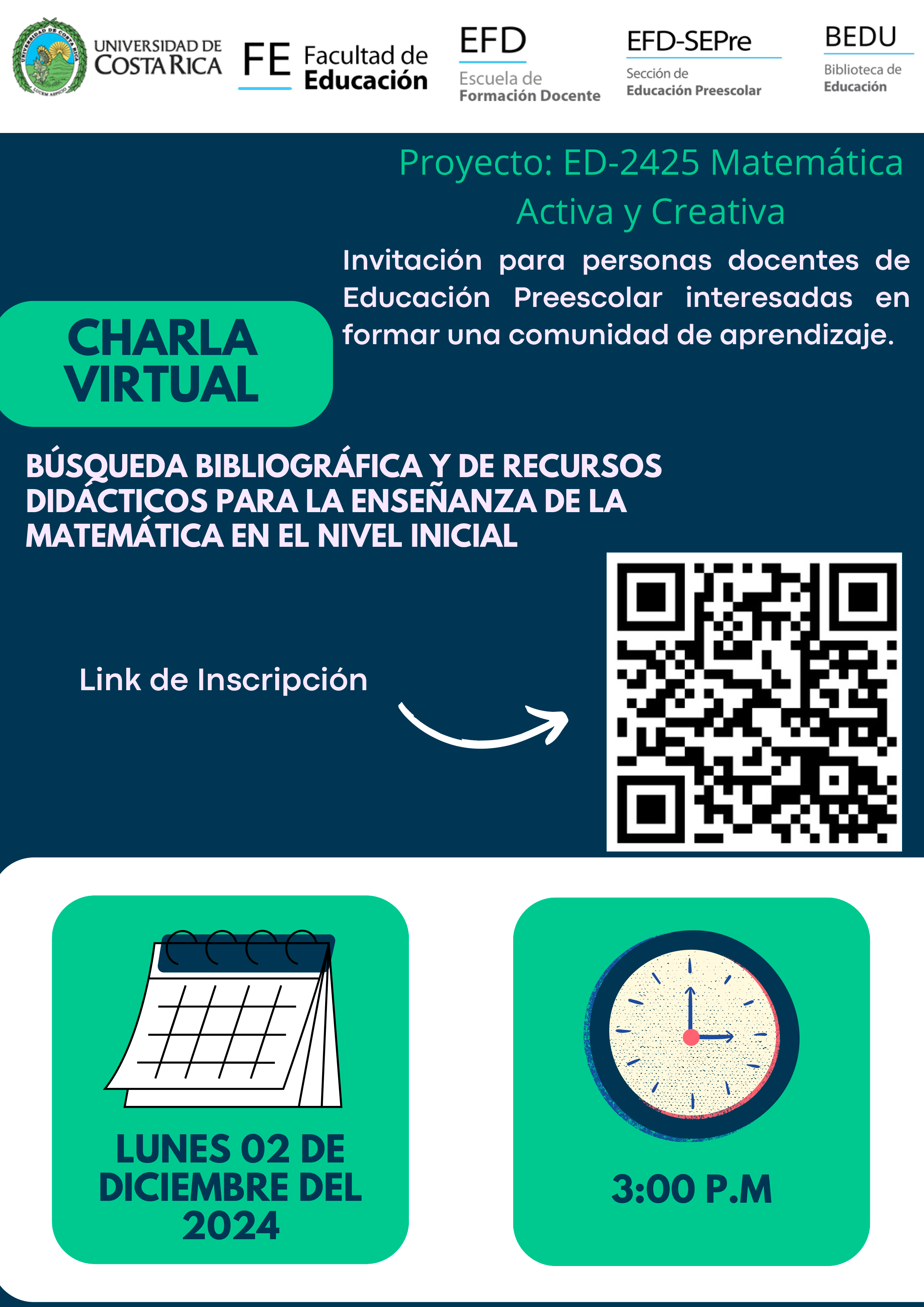 Charla virtual: 