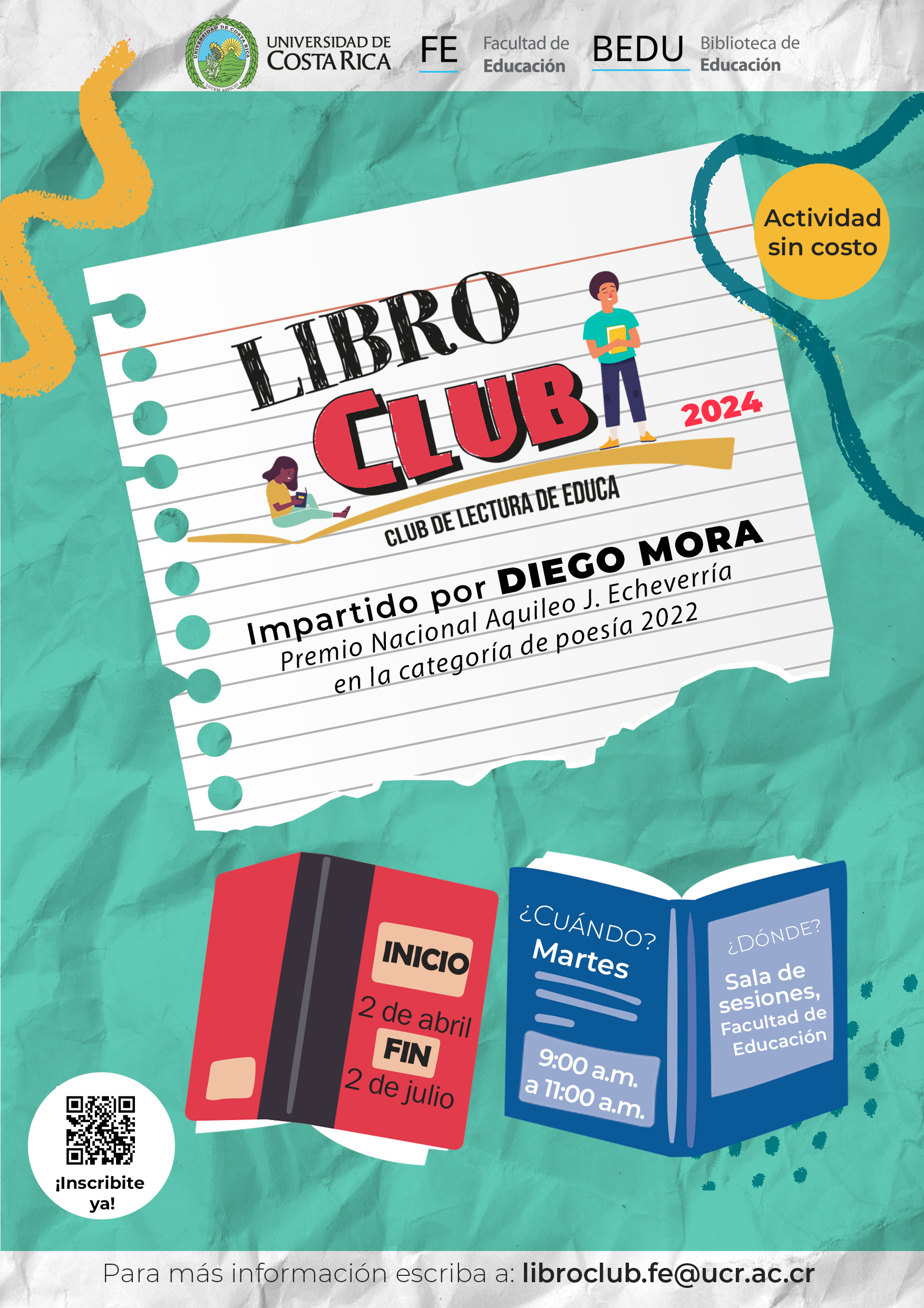 LibroClub Facultad de Educación UCR 