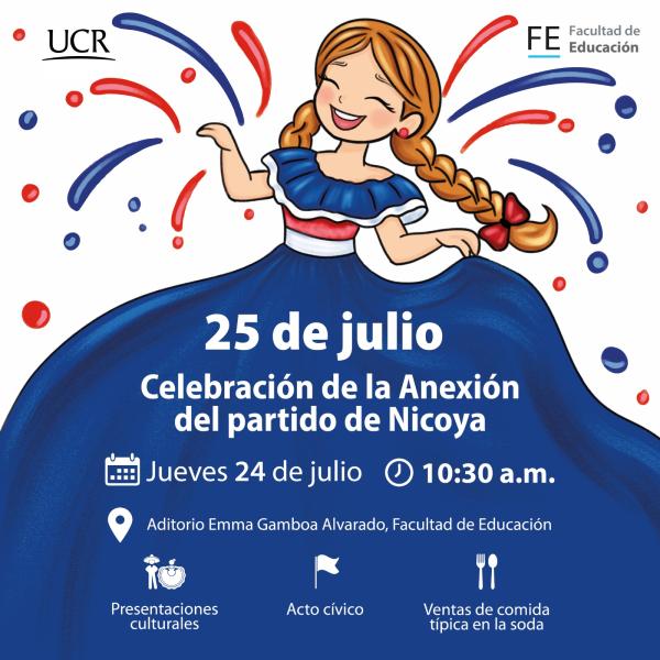 Celebración de la Anexión del Partido de Nicoya