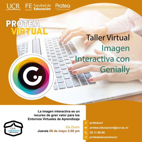Taller virtual de Genially para el diseño de imágenes interactivas en Entornos Virtuales de Aprendizaje